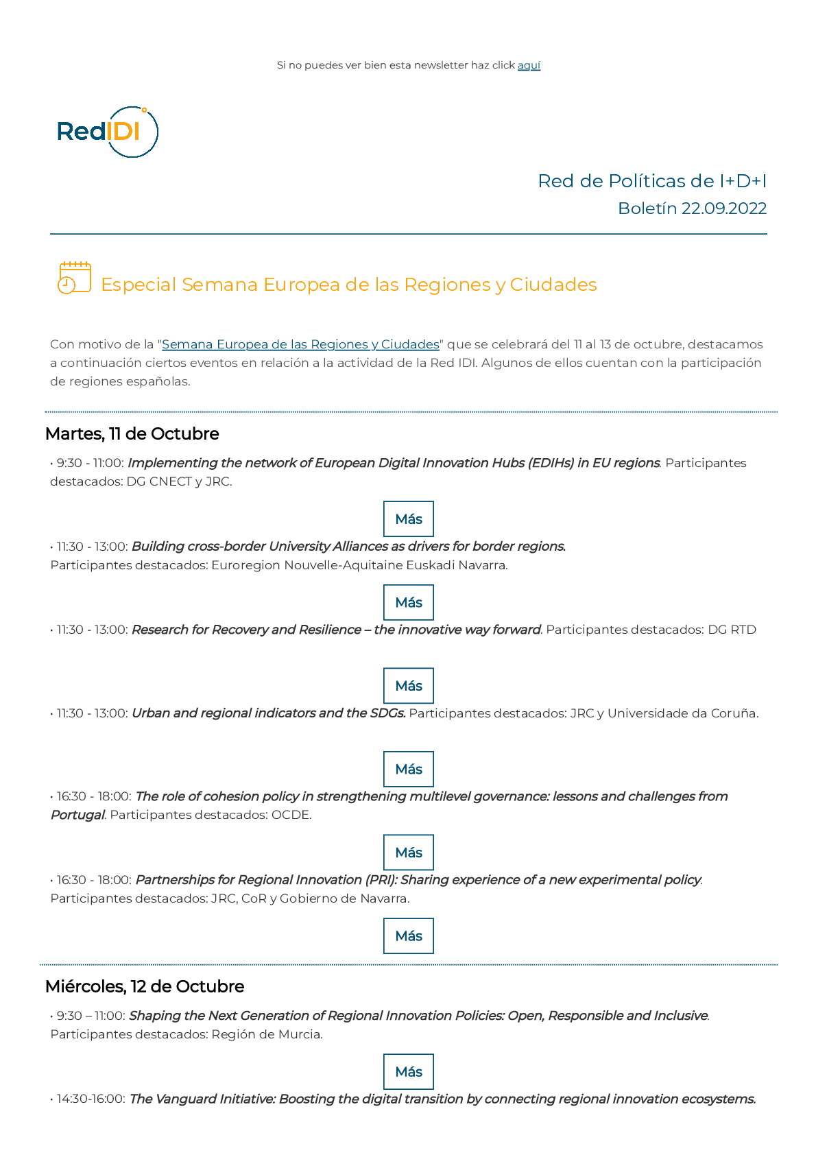 20220922_Boletín de la Red IDI_ Especial EURegionsWeek2022