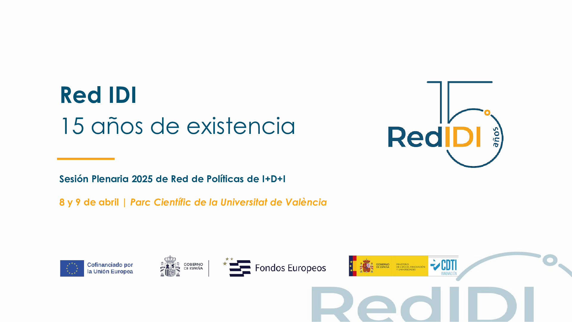 250409 15 años Red IDI 