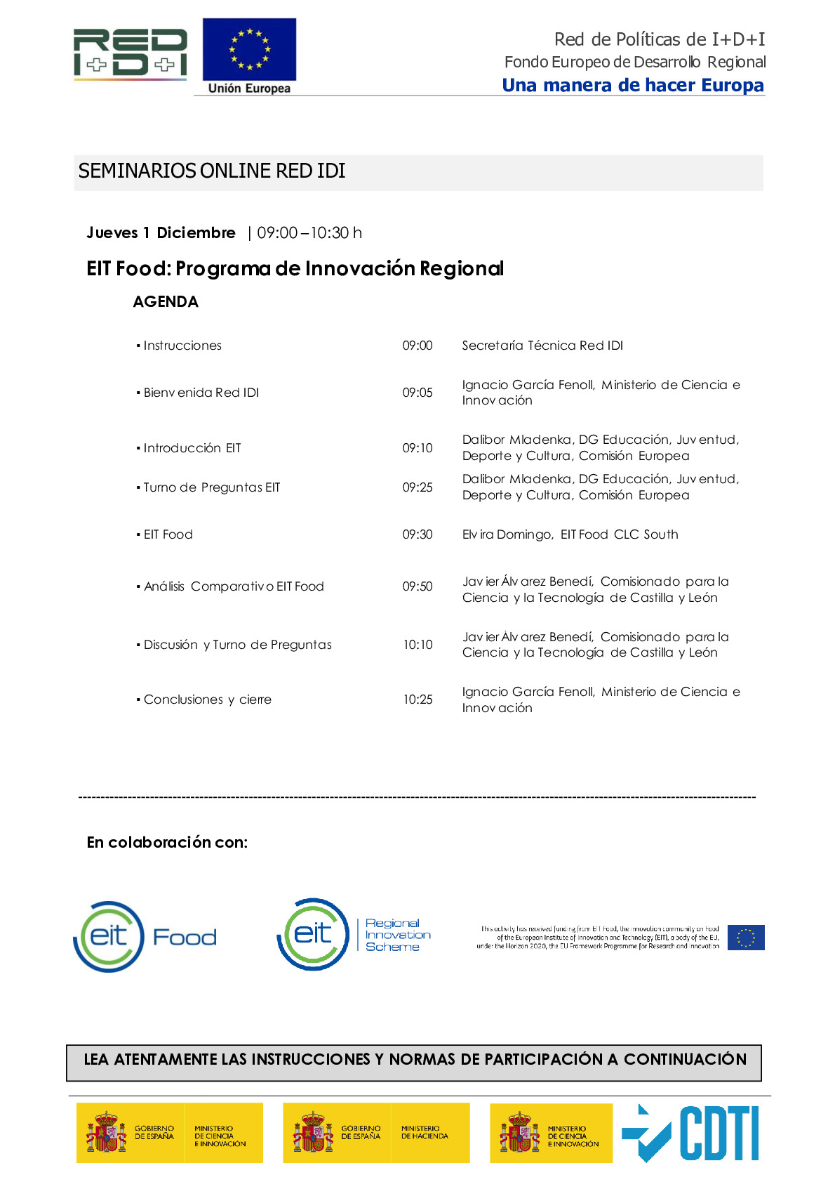 Agenda e Instrucciones_EIT FOOD_20201201_def