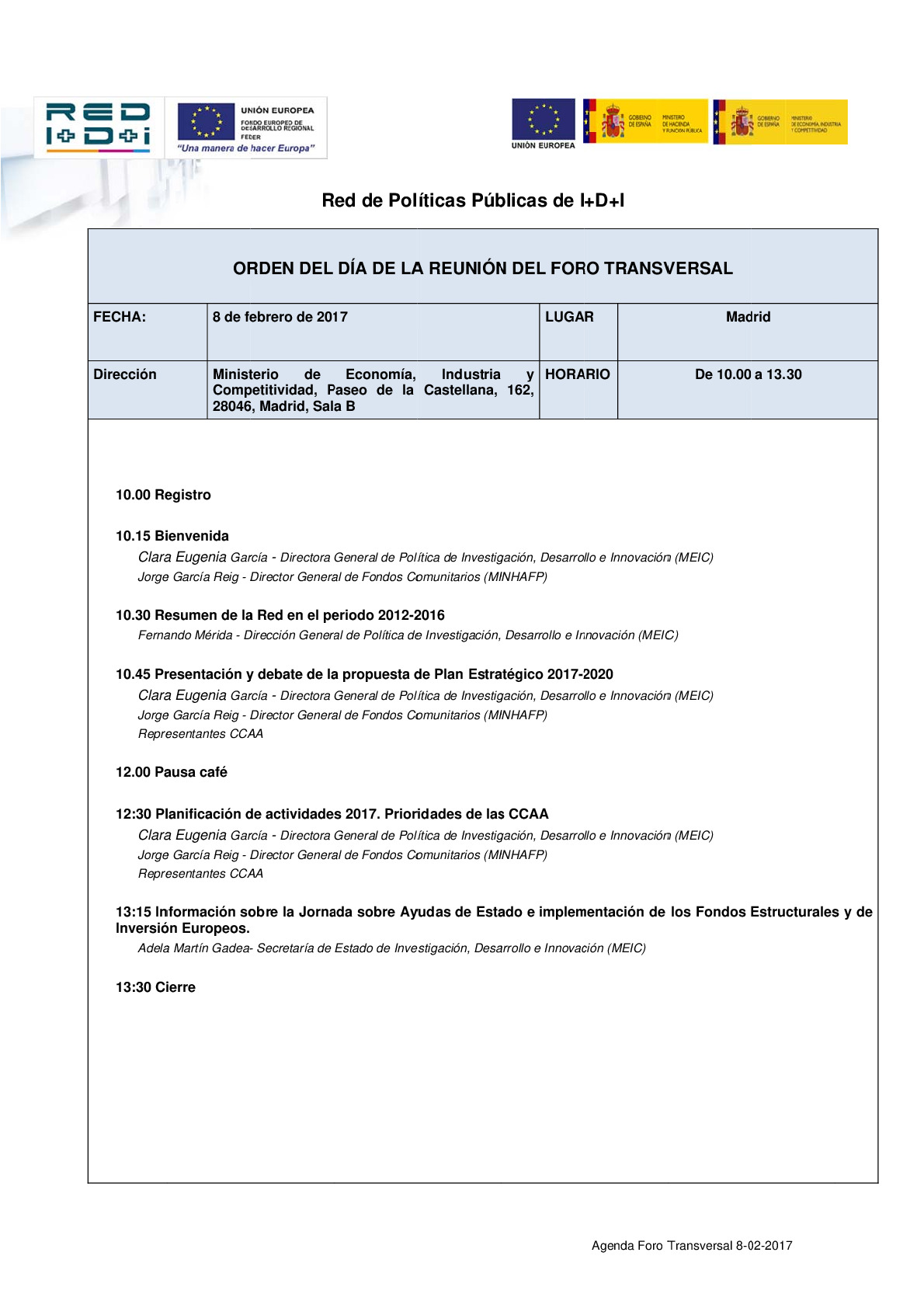 Agenda_Foro Transversal 08_02_2017