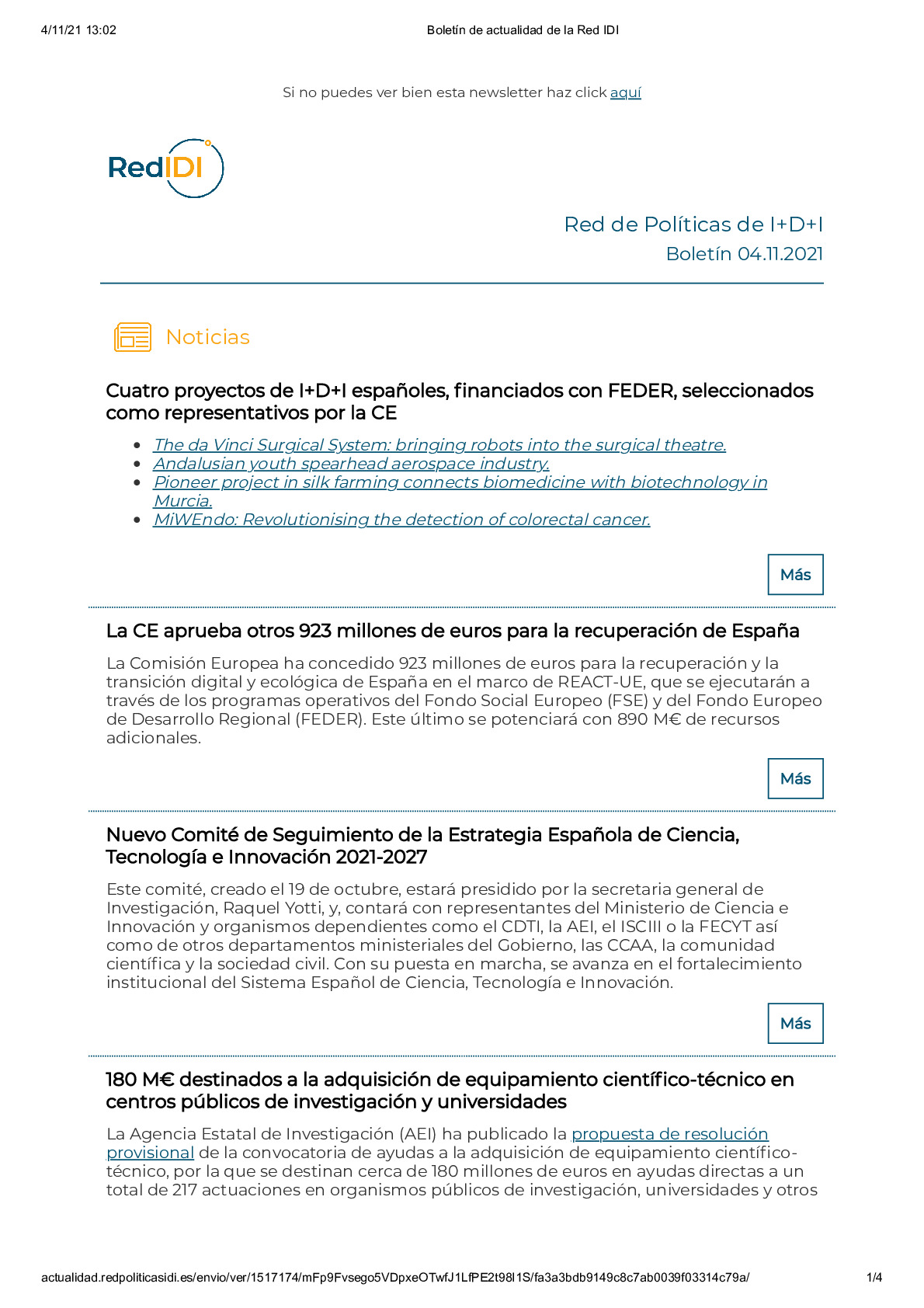 Boletín de actualidad de la Red IDI_20211104