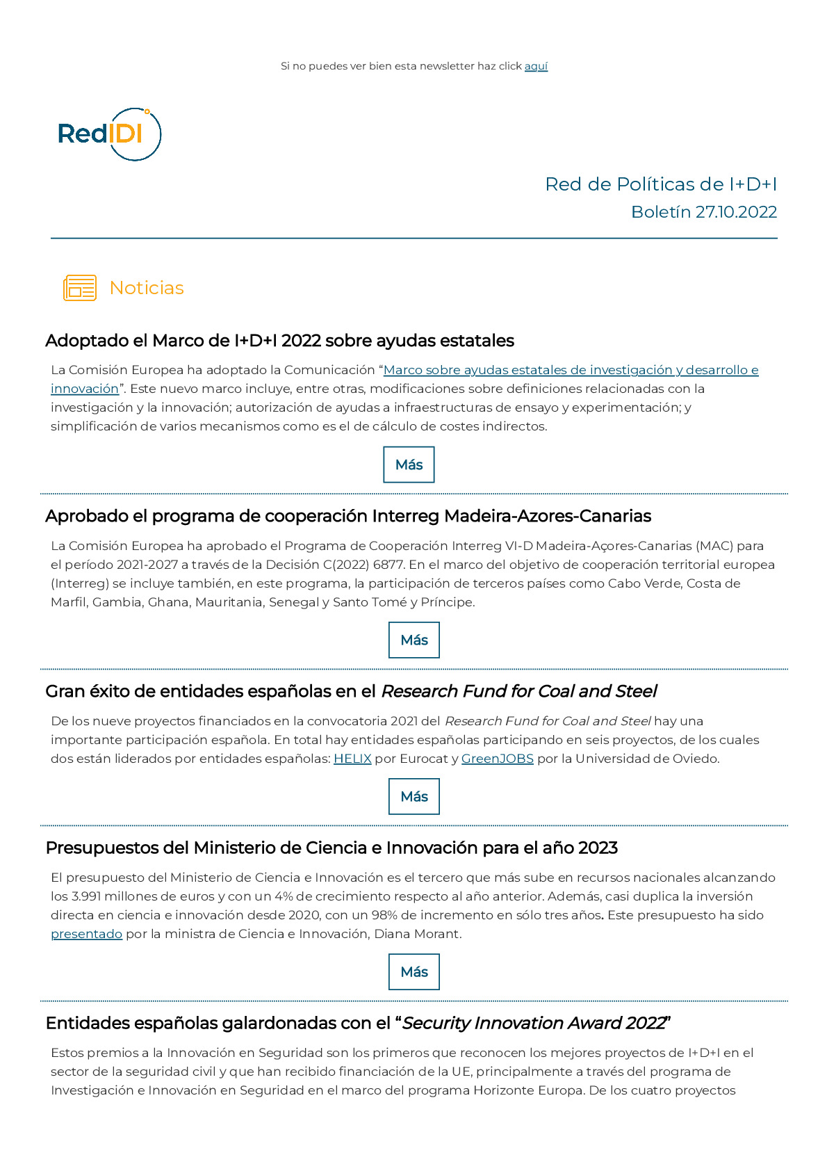 Boletín de actualidad de la Red IDI_20221027