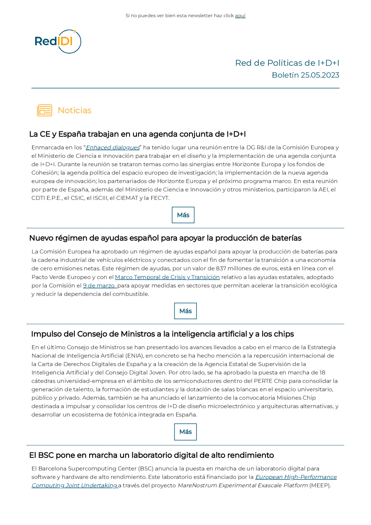 Boletín de actualidad de la Red IDI_20230525