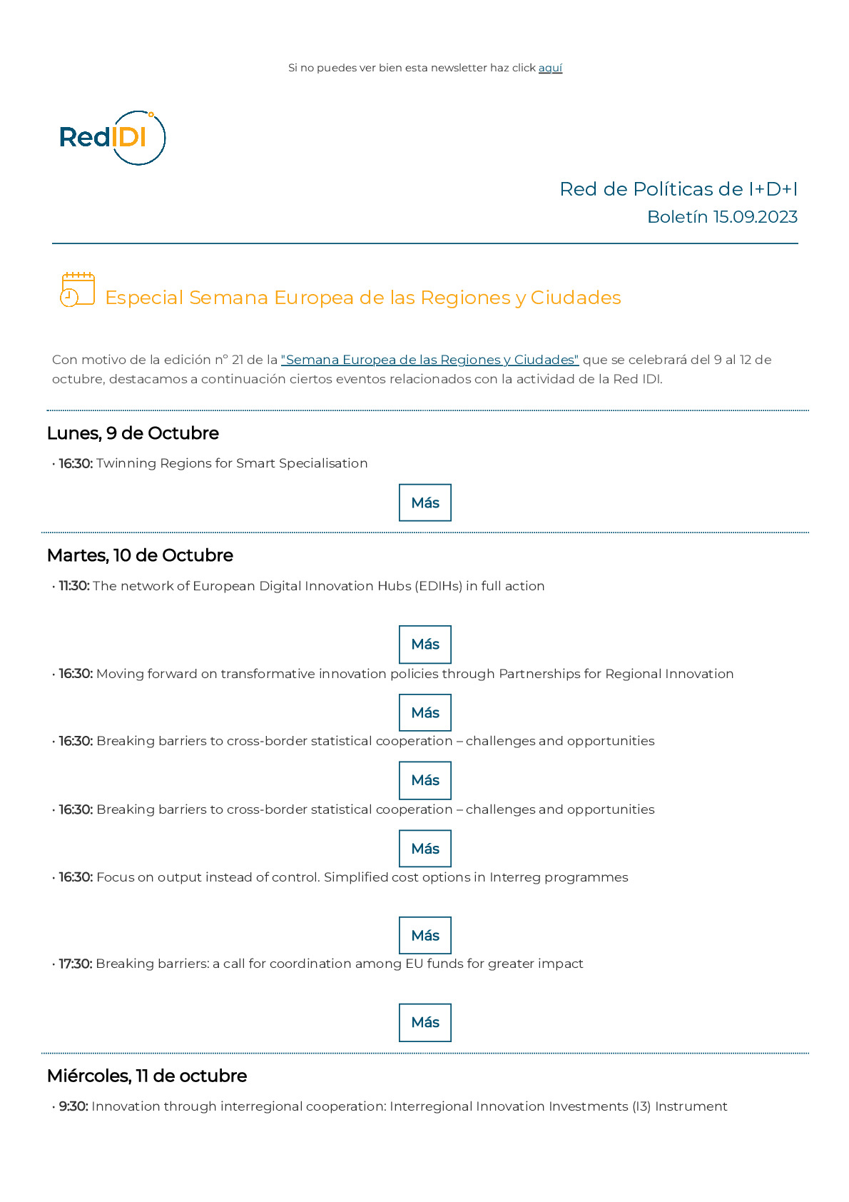 Boletín de la Red IDI_ Especial EURegionsWeek2023_20230915