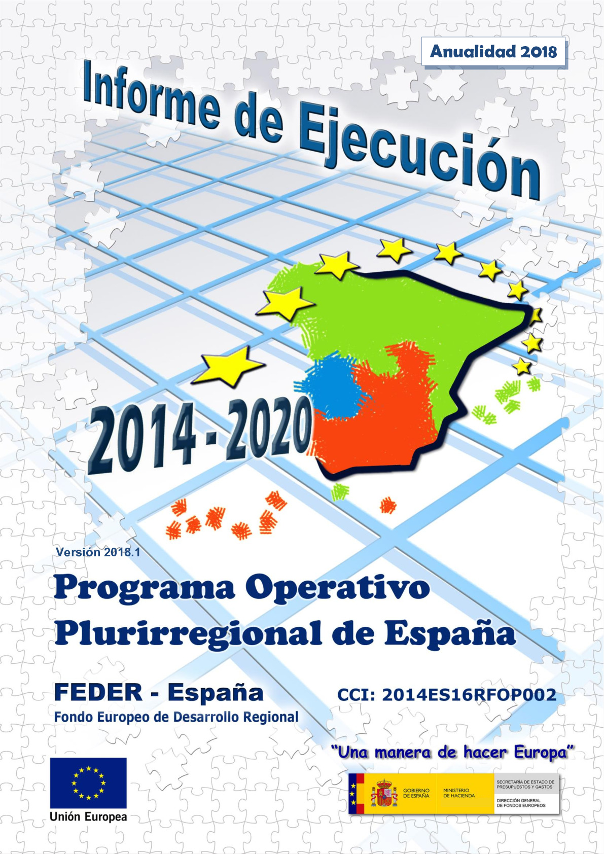 Informe de Ejecucion POPE. Anualidad 2018