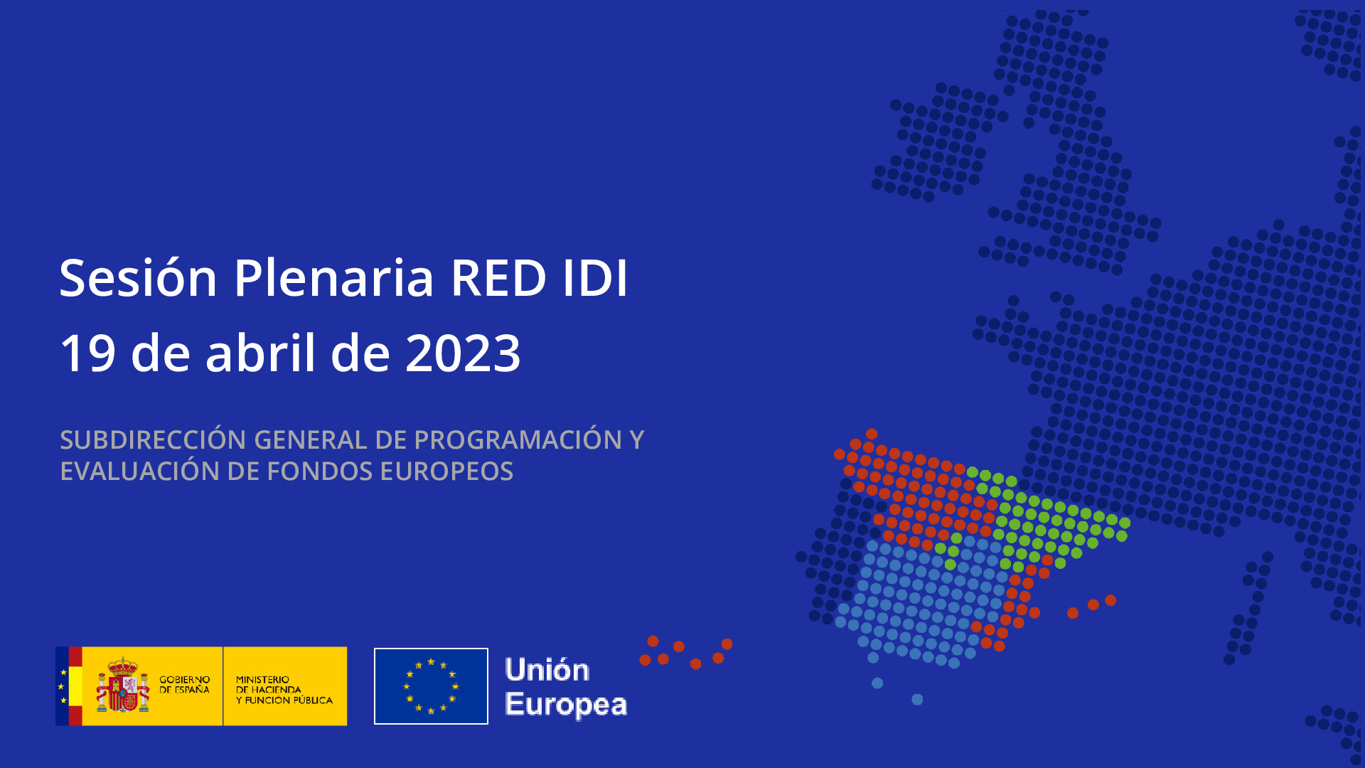 MINHAP-CristinaReh-230418 Presentacion Plenario IDI-