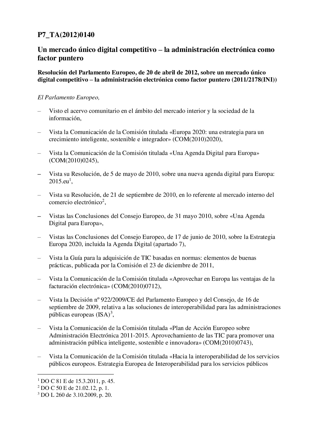 Mercado Único Digital_TA-7-2012-0140_ES