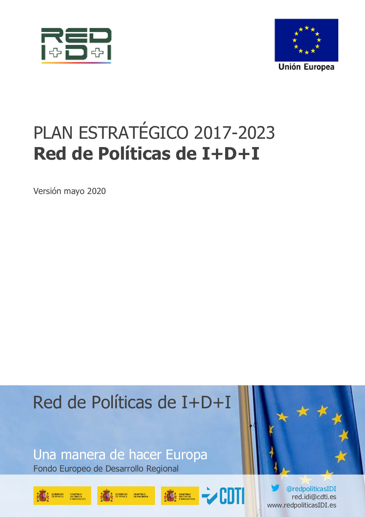 Plan Estrategico 2017-2023_Red IDI_Version Mayo 2020