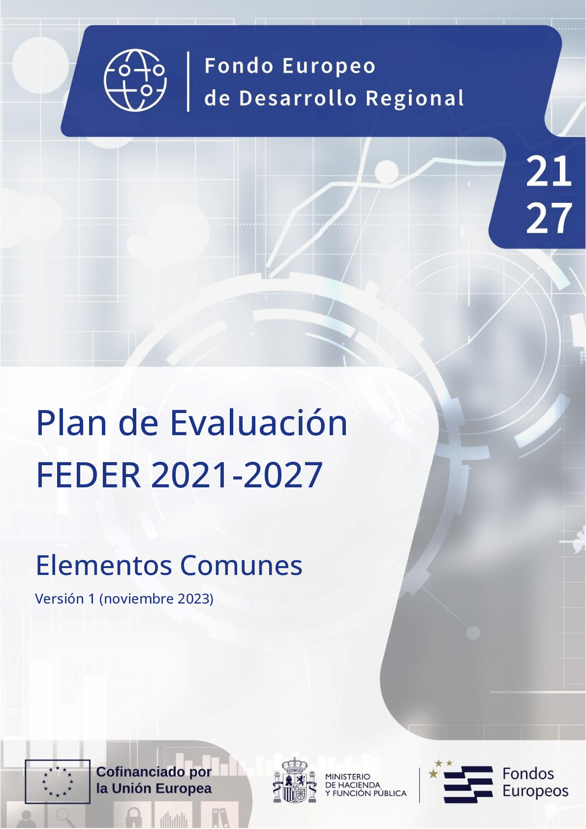Plan Evaluacion Elementos Comunes FEDER 21-27