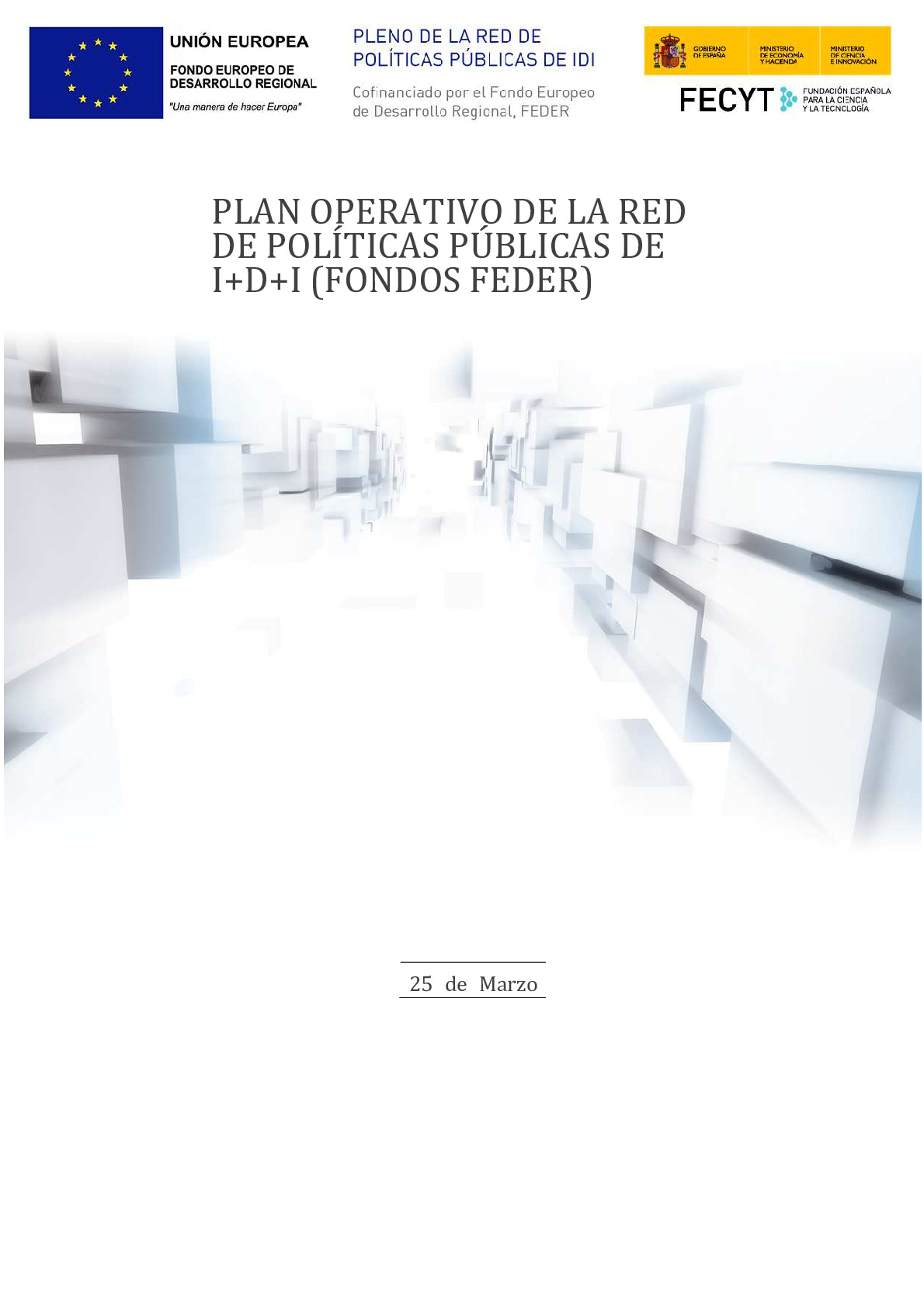 Plan Operativo RED I+D+I PLENO