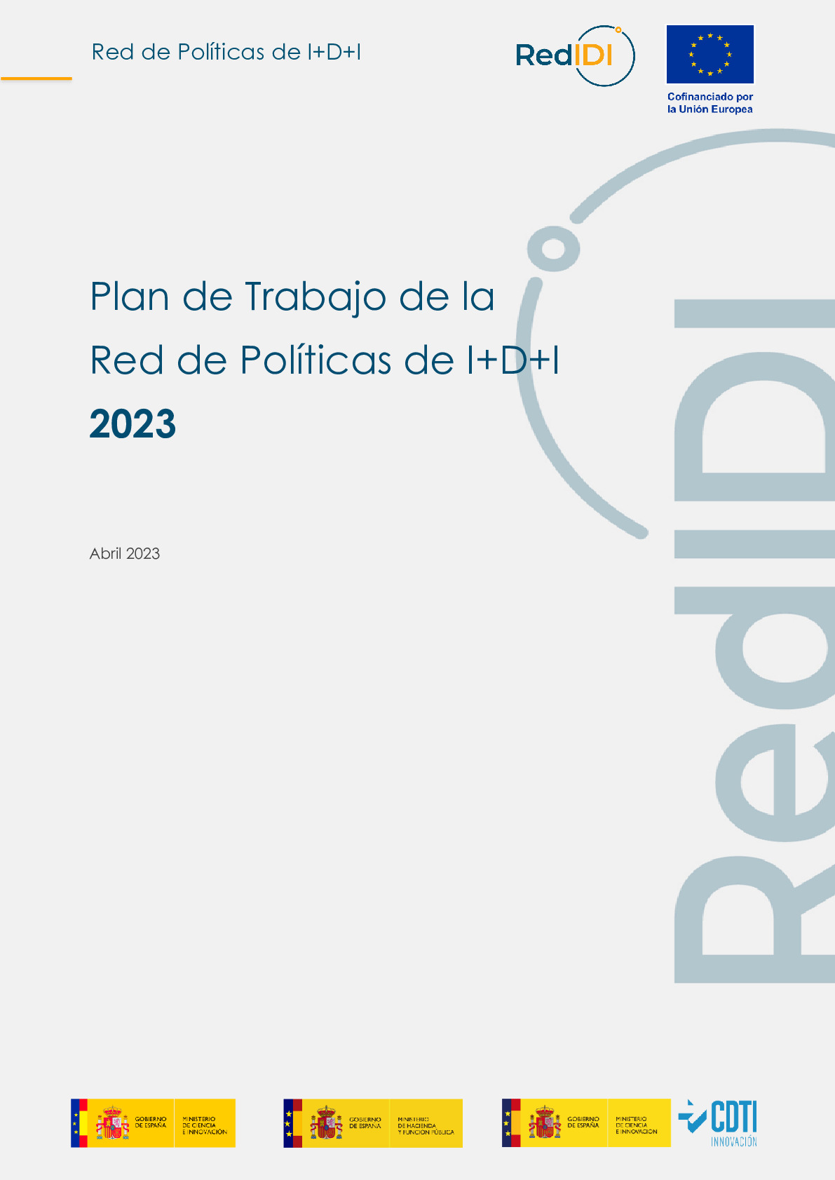 Plan de Trabajo RedIDI 2023