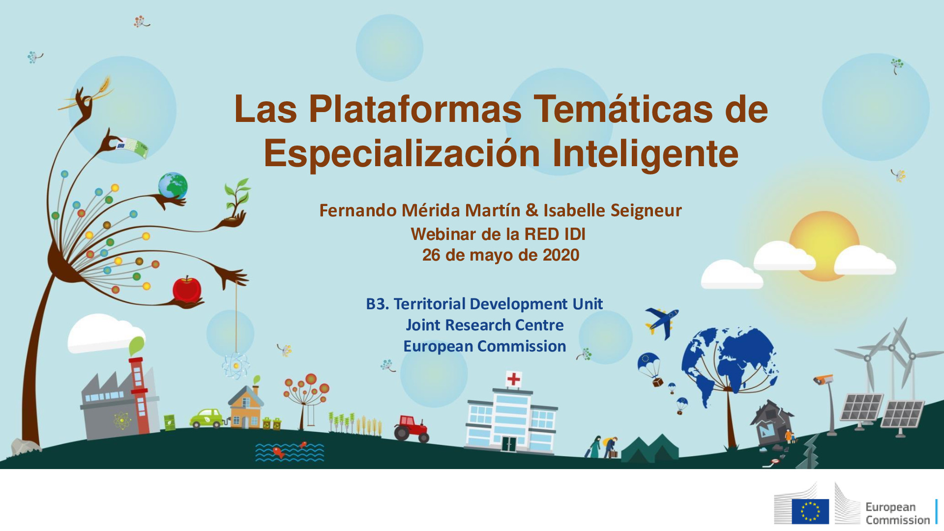Plataformas Tematicas de Especializacion Inteligente
