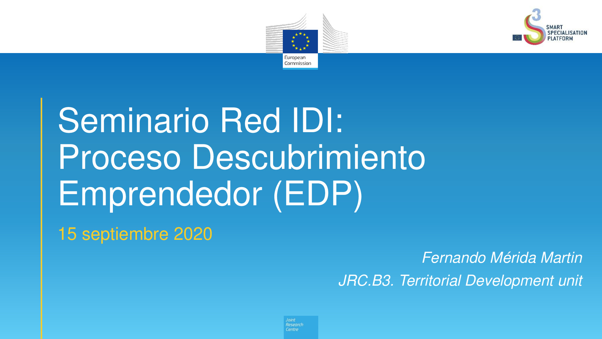 Presentation EDP.FernandoMERIDA