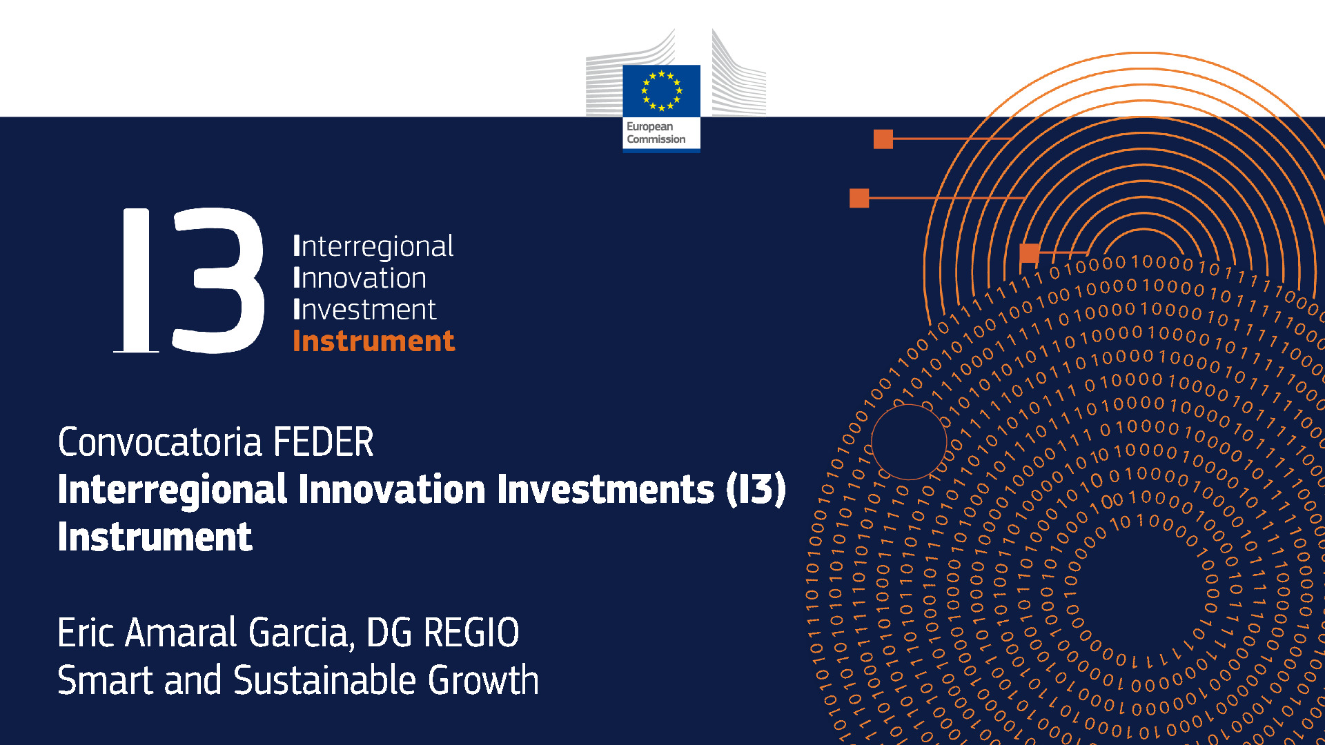 RED IDI_Convocatoria FEDER _I3Instrument