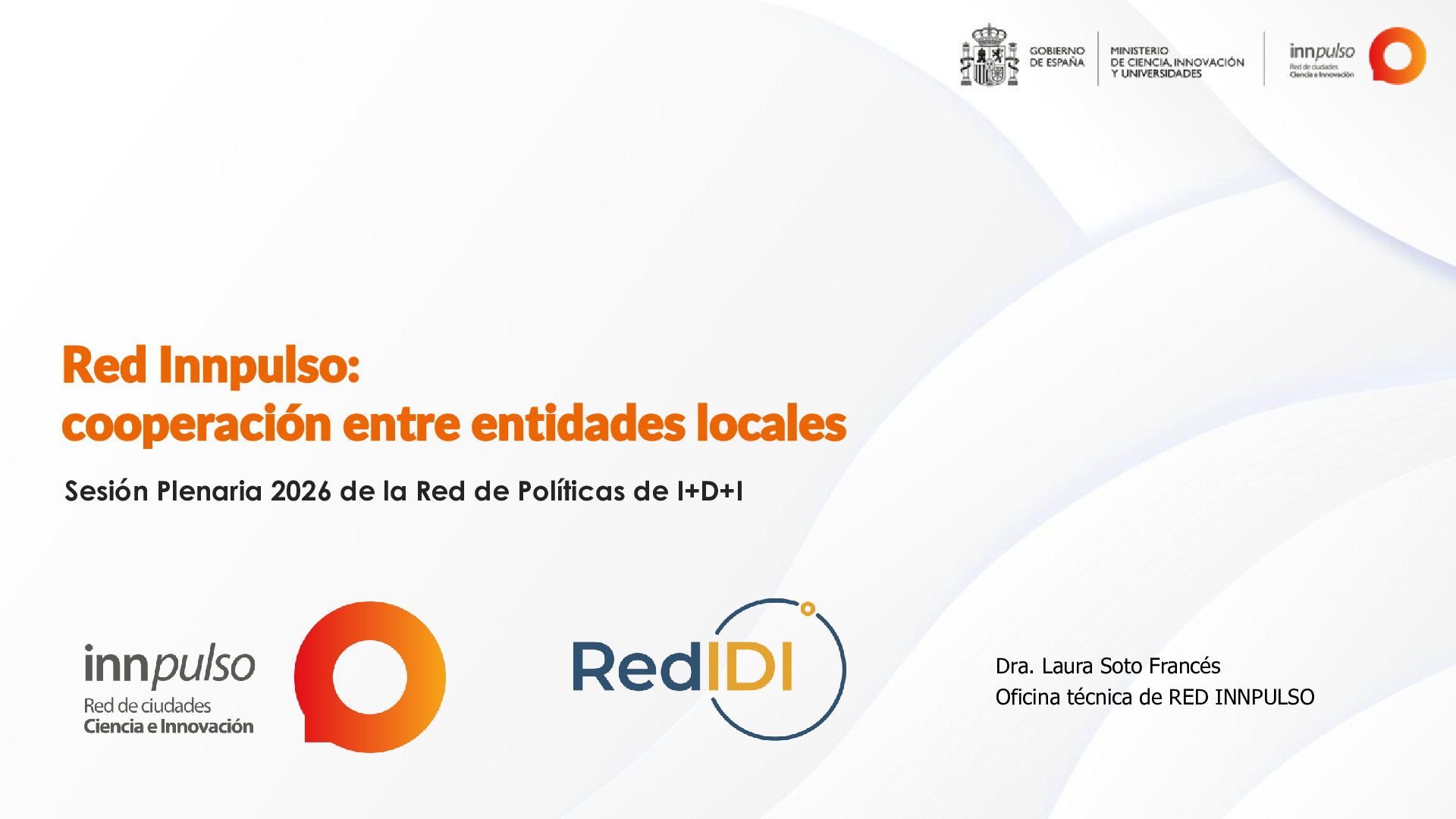 REd Innpulso_Sesion plenaria 2026 RedIDI