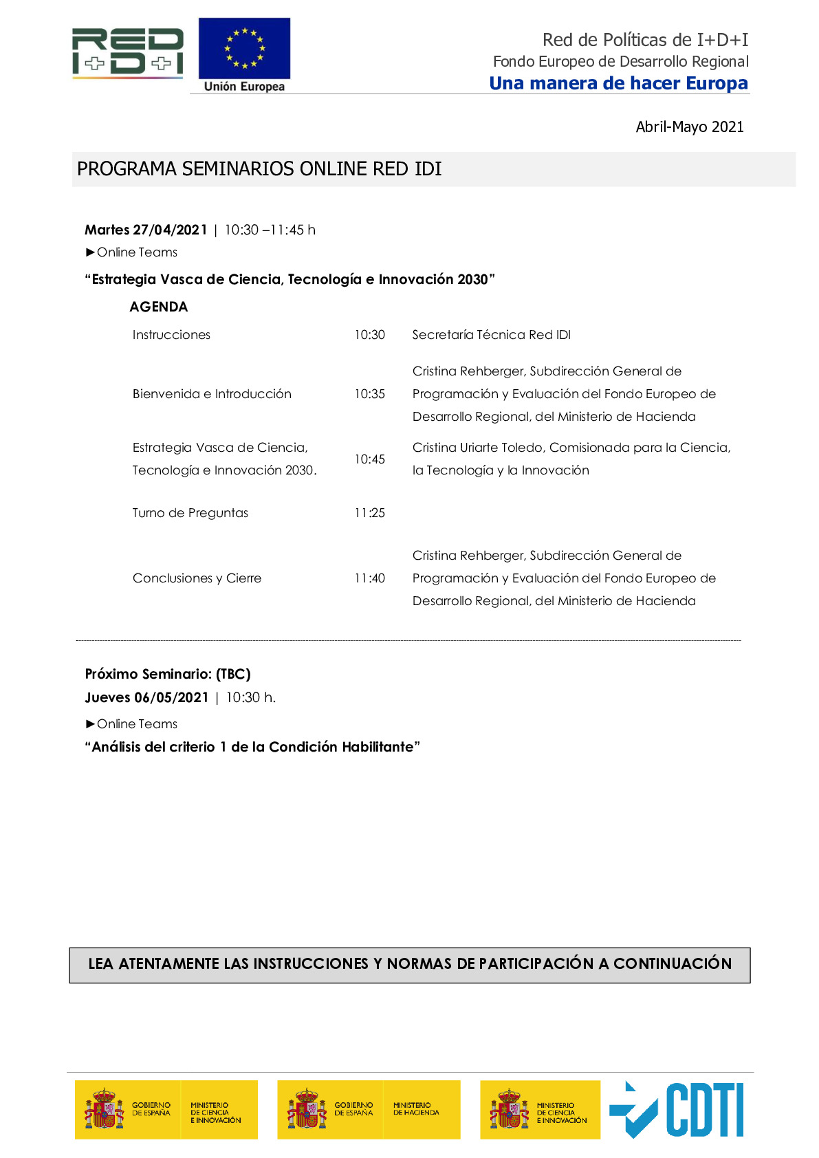 Red IDI_Programa abril-mayo2021_Agenda PCTI Euskadi 2030
