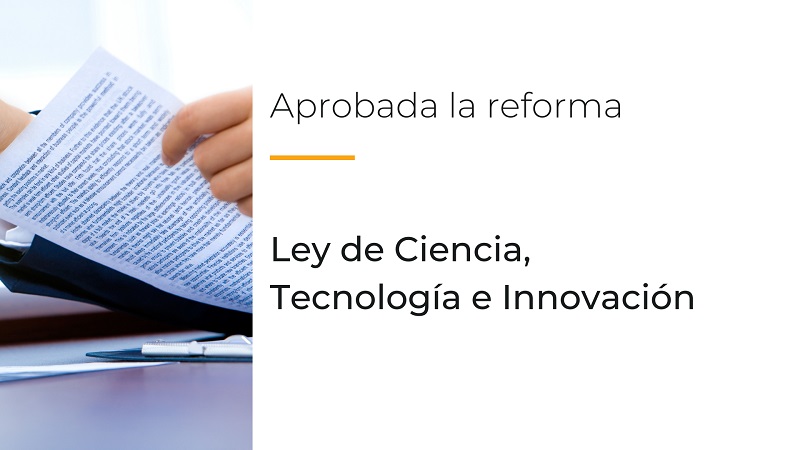 Ley Ciencia Tecnologia Innovacion