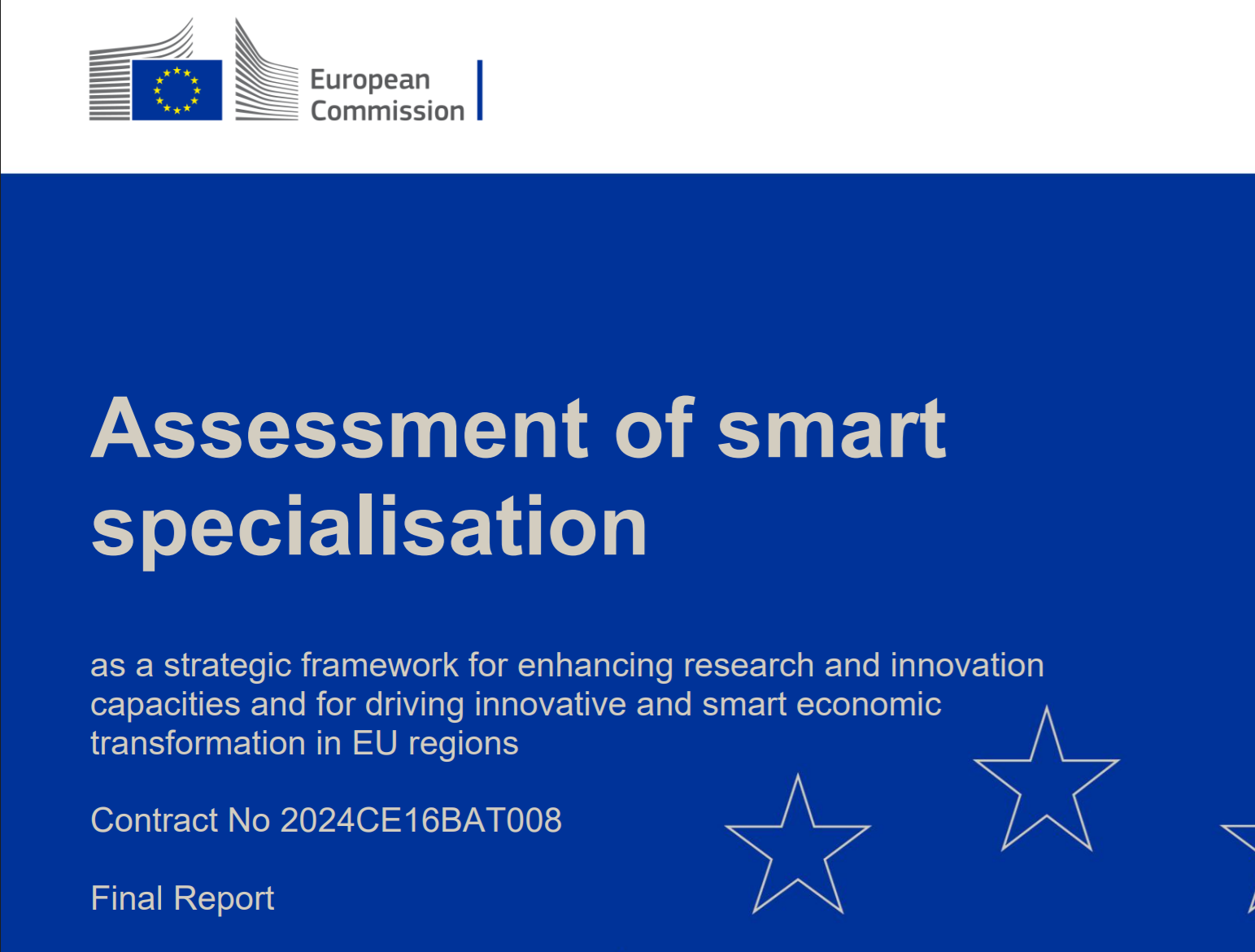 Smart specialisation 2021-2027 a strategic framework
