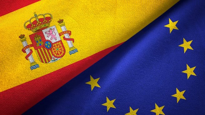bandera UE españa