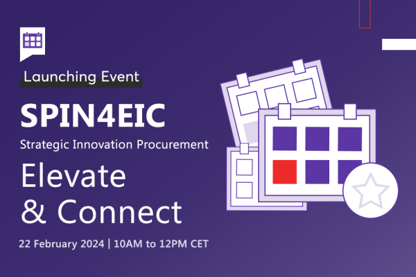 Imagen SPIN4EIC – Strategic Innovation Procurement: Elevate & Connect