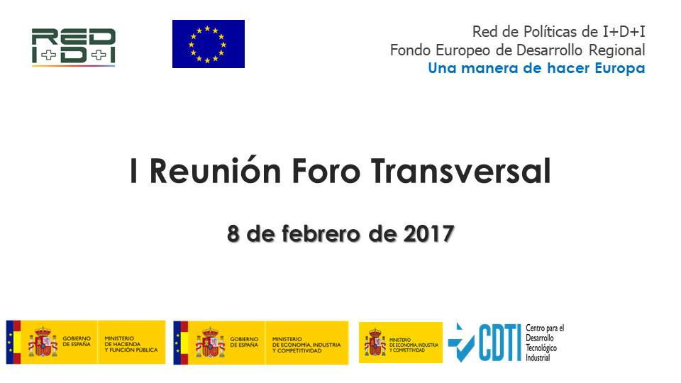Imagen I Reunión Foro Transversal