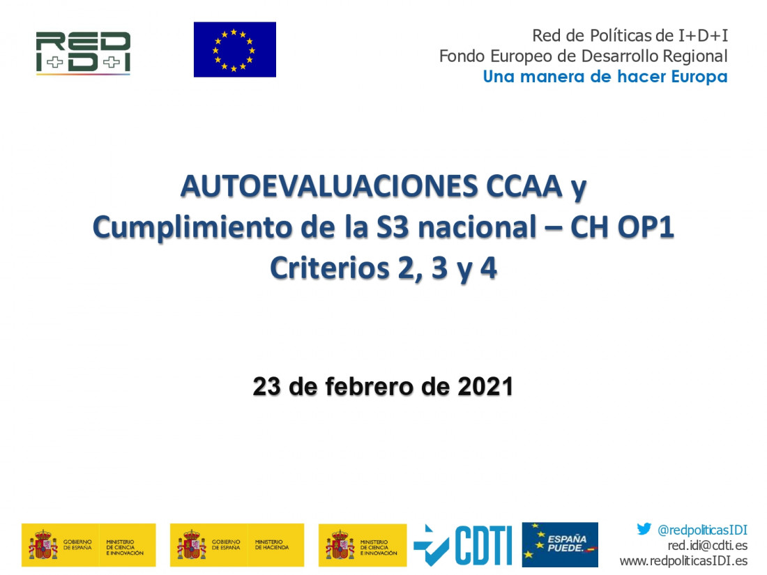 Imagen Seminario Autoevaluación Condición Habilitante-1ª Sesión