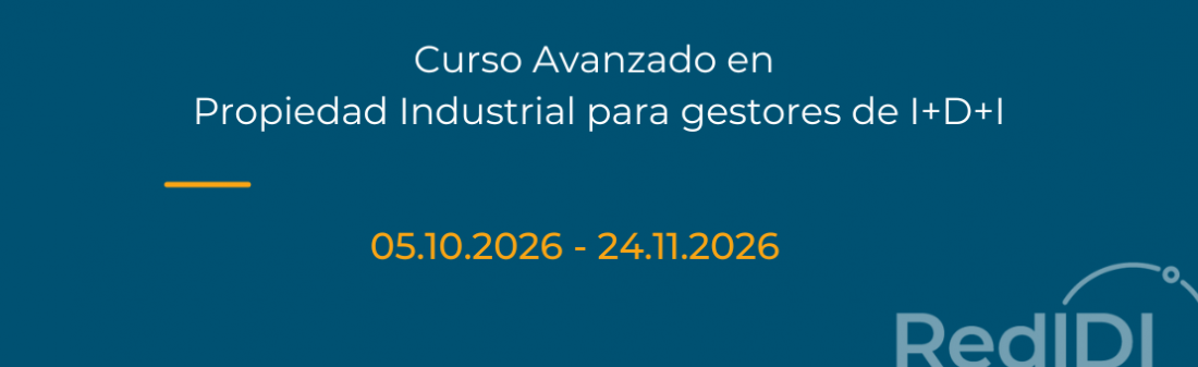 Imagen Red IDI-Curso Avanzado en Propiedad Industrial para gestores de I+D+I