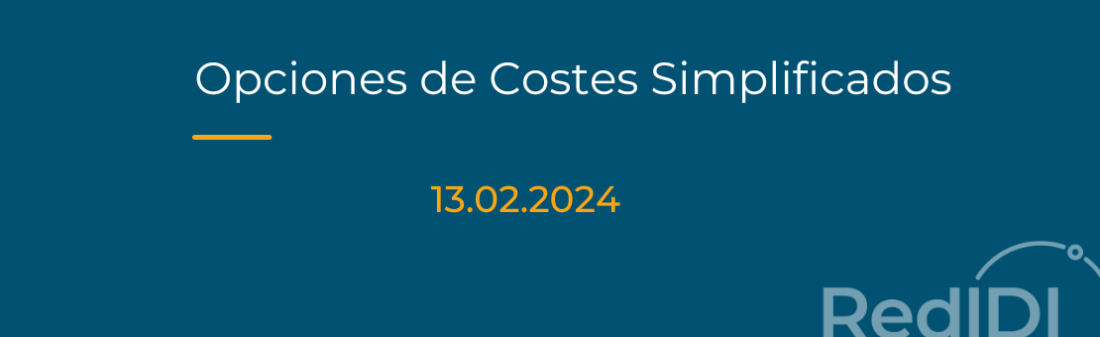 Imagen Red IDI-Opciones de Costes Simplificados